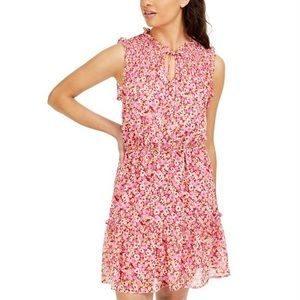 Gypsies and moondust pink floral dress